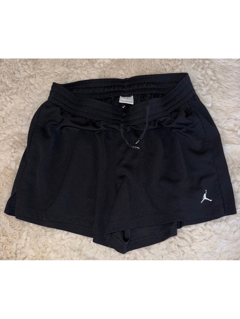 Jordan Dri-FIT Black Athletic Shorts – Medium